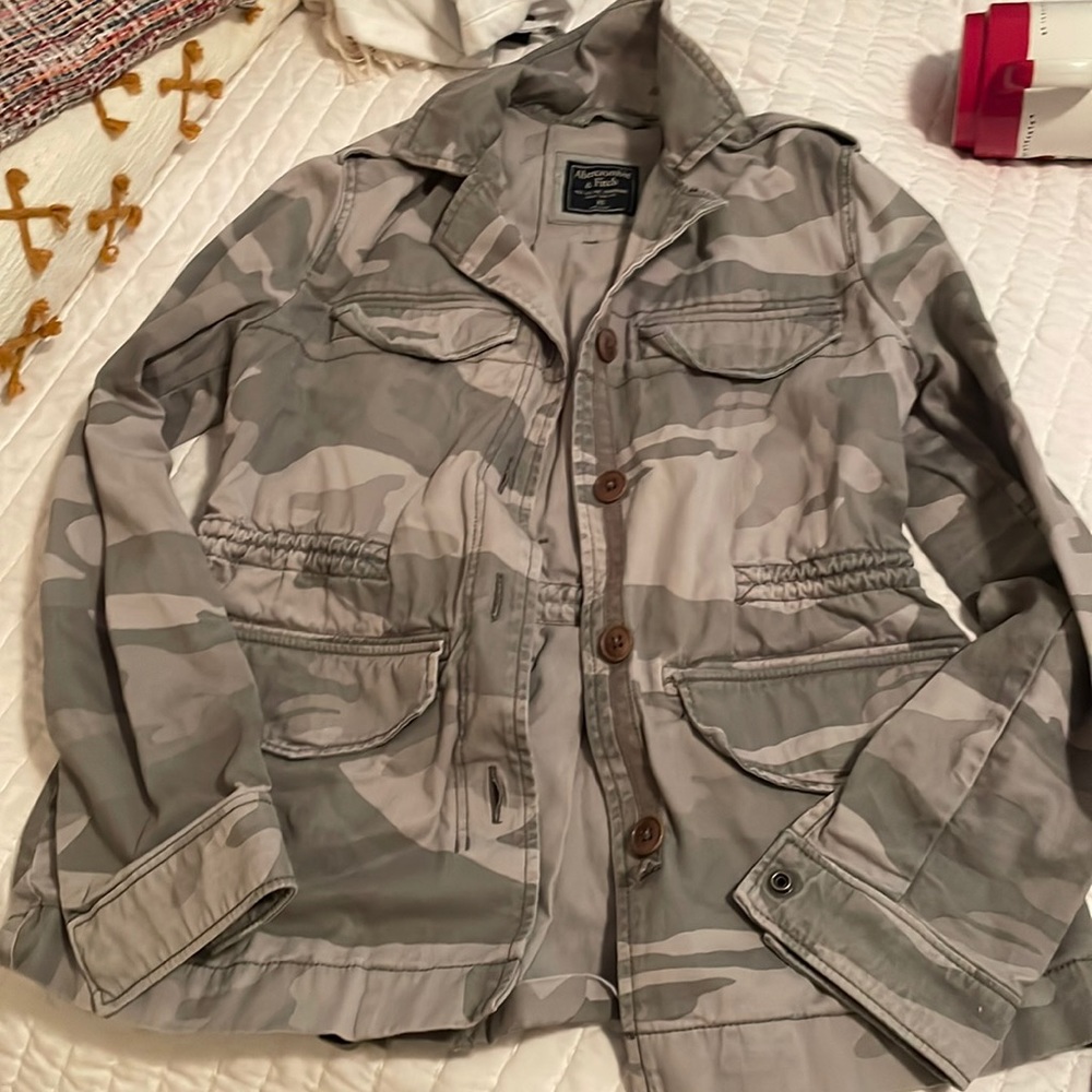 Abercrombie & Fitch Camo Coat